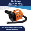 WOW Sports High Pressure Air Pump-Powerful Electric Air Pump - Image 2
