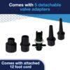 WOW Sports High Pressure Air Pump-Powerful Electric Air Pump - Image 3